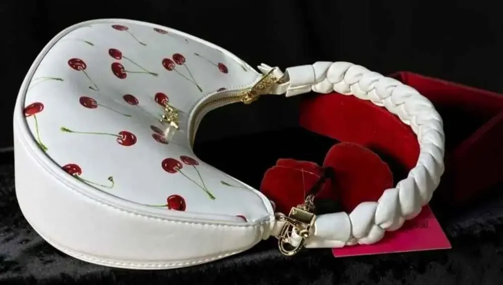 Betsey Johnson Cherry Print Handbag